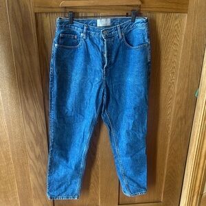 Everlane Women's Blue Cropped Ankle Jeans